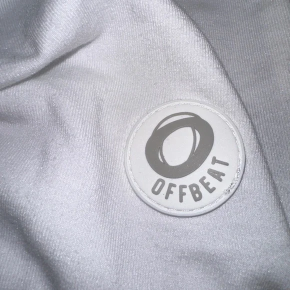 NWT Offbeat Short‎ Sleeve Graphic T Shirt White Embroidered Mens Sz S Small - Picture 8 of 11